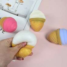 MINKOJA MINKOJA 1/2/5 piezas Juguetes Squish para recuerdos de fiesta, Squishies Kawaii, Juguetes sensoriales de helado, Rellenos para canastas de Pascua y bolsas de regalo, Pelotas antiestrés, Estilos y colores aleatorios - Multicolor - Ver 14