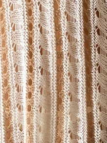 Swim Chiccia Vestido de playa tipo pareo con cuello en V y rayas para mujeres, estilo vacacional - Multicolor - Ver 3
