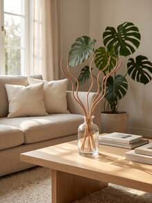 Haus Hana Bộ 1/3/6 que khuếch tán tinh dầu dạng sóng, thiết kế mây uốn thủ công, giúp tăng cường khả năng lan tỏa hương thơm, lý tưởng cho liệu pháp hương thơm tại nhà và tạo hương thơm trong nhà. - Nhiều màu - Xem 6