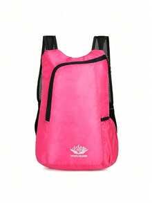 1pc New Ultralight Foldable Backpack, Versatile Travel Bag With Water Resistant Fabric - Multicolor - View 20