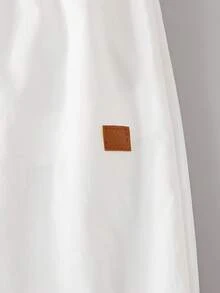 两件套男童夏季立领休闲百搭衬衫搭配纯色简约口袋裤套装，适合日常穿着和户外活动 - 彩色 - 查看 5