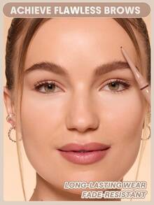 SHEGLAM Brows On Demand 二合一眉筆-Auburn 品牌美妝化妝品 適合女士與女孩 - Auburn - 查看 6