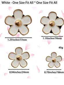 Daisy Car Perfume Ornament - Alloy Daisy Five-Petal Flower Car Vent Perfume Decor Clip - multicolor - View 2