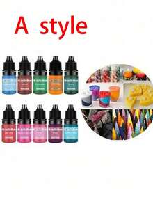 30 色 5ml 高浓度香味蜡烛染料套装 DIY 蜡烛制作 - 彩色 - 查看 13