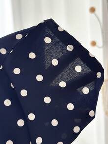 SHEIN Bộ đồ bé gái thường ngày dễ thương gồm áo hai dây chấm bi và quần cạp chun. - Nhiều màu - Xem 6