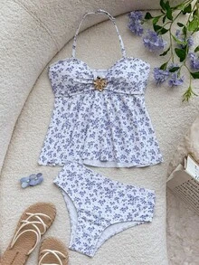 Blue and White