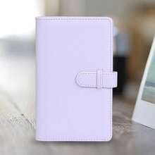 1 cuốn album ảnh 108 ngăn đựng ảnh, giấy ảnh 3 inch, chất liệu da PU, thích hợp cho máy ảnh Fujifilm In-Stax Mini 12, kèm tem và vé, đồ dùng học tập, chuẩn bị cho năm học mới. - Nhiều màu - Xem 11