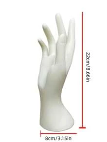 1件装人手模型手镯手套戒指手链首饰展示架，适用于化妆品、桌面和首饰收纳 - 彩色 - 查看 5