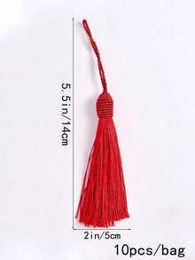 10pcs Polyester Sewing Decoration, Modern Tassel Design Sewing Decoration For Home - one size fits all - View 8
