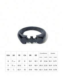 BATMAN X SHEIN MU2609-0001 - 黑色 - 查看 3