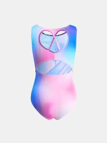 SHEIN 女童简约休闲修身舒适体操服，适合体操运动 - 彩色 - 查看 11