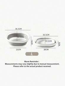 1 pieza Bañera plegable portátil para pies, Bañera de plástico para pies, Bañera plegable para terapia de pies, Recipiente de almacenamiento que ahorra espacio, Bañera de silicona plegable, Bañera de lavado plegable, Cubo para remojar los pies, Bañera para lavar los pies en casa y de viaje, Bañera de masaje plegable para los pies, Herramienta de cuidado de los pies, Artículo esencial para el hogar, Vuelta al colegio - Multicolor - Ver 10