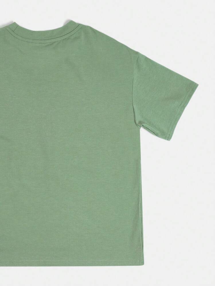 Studios Graphic Tee Shirt Crew Neck Short Sleeve Cotton Blend Regular Fit Casual Wear Daily Comfort Style Youth
