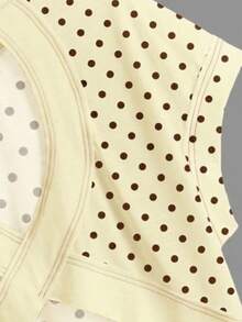 SHEIN Essnce Áo thun nữ dáng rộng không tay, cổ tròn, hở lưng, vạt áo bất đối xứng, thích hợp cho mùa hè. - Màu vàng - Xem 4