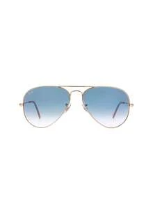 Ray Ban Aviator Women's Sunglasses Gold - Gold - View 2