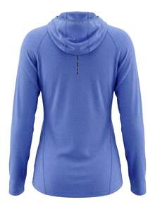 Women's 1/2 Zip Hoodie Blue - Blue - View 2