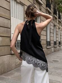 SHEIN PariChic Women Tank Tops & Camis - Black - View 2