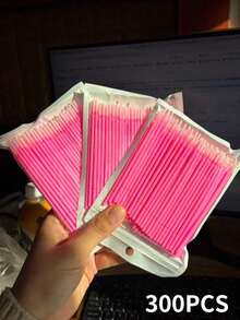 HMQ Beauty 100pcs Sikat Mikro Sekali Pakai untuk Menghapus Ekstensi Bulu Mata, Alat Pemanjang Bulu Mata, Kemasan Massal - MultiWarna - View 12