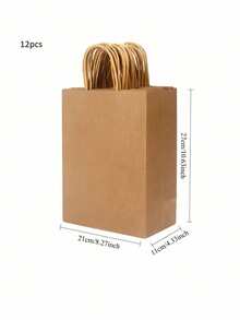 10/12/36pcs Pink Gift Bags - Suitable For Valentine's Day, Birthday, Wedding Etc. | Reusable Shopping & Take-Out Bags With Handles - Multicolor - View 11