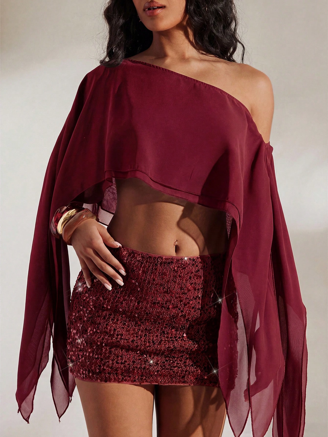 Knit tube top set
