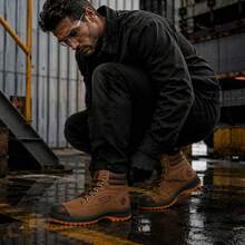 Men Industrial & Construction Boots - Brown - View 3