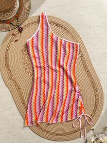 Swim Vcay Áo tunic mùa hè cho nữ, áo khoác ngoài bikini gợi cảm, giúp thon gọn vóc dáng. - Nhiều màu - Xem 4