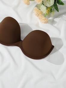 1 pieza Pegatina para el pecho de mujer, adecuada para banquetes y múltiples ocasiones - Café integral - Ver 3