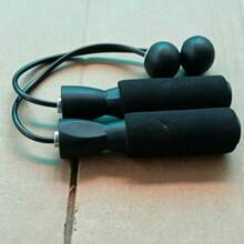 1 Pair Weighted Cordless Jump Rope With Foam Handles, Dual-Use For Fitness & Exercise - Multicolor - View 14