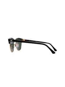 Ray Ban Clubmaster Women's Sunglasses Black - Black - View 3