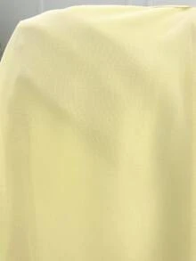 Modelyn Women's Ruched Waist Concealed Belly Flared Dress - Yellow - View 7
