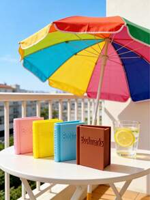 Joivida Cute Cartoon 3D Printed Book Shaped Storage Box, Suitable For Office Desk Stationery, Desktop Decoration Stationery Storage Box, Can Also Store Makeup Brushes, Beauty Products, Hair Accessories, Bath Products, Etc., Holiday Birthday Gifts - Multicolor - View 6