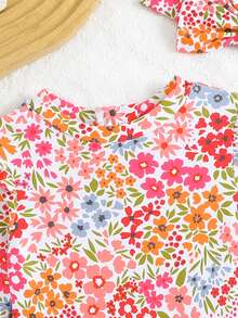 Souflis Souflis Baby Girl Random/Attached Ditsy Floral Swimsuit With Headband Baby Girl Swimsuit Floral Baby Ruffle Swim Baby Clothes Girl Flounce Sleeve Baby Girl Resort Wear 2 Year Old Girl Swim Wear Baby Girl Zip Up Swimsuit Baby Swim Suit Girl Long Sleeve Baby Girl Rash Guard Swimsuit Baby Girl Long Sleeve Swimsuit Rash Guard Girl Flower Print Bathing Suit Full Coverage - Multicolor - View 5