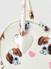 ROMWE Kawaii Bolso de mujer - Amor cachorro - Ver 3