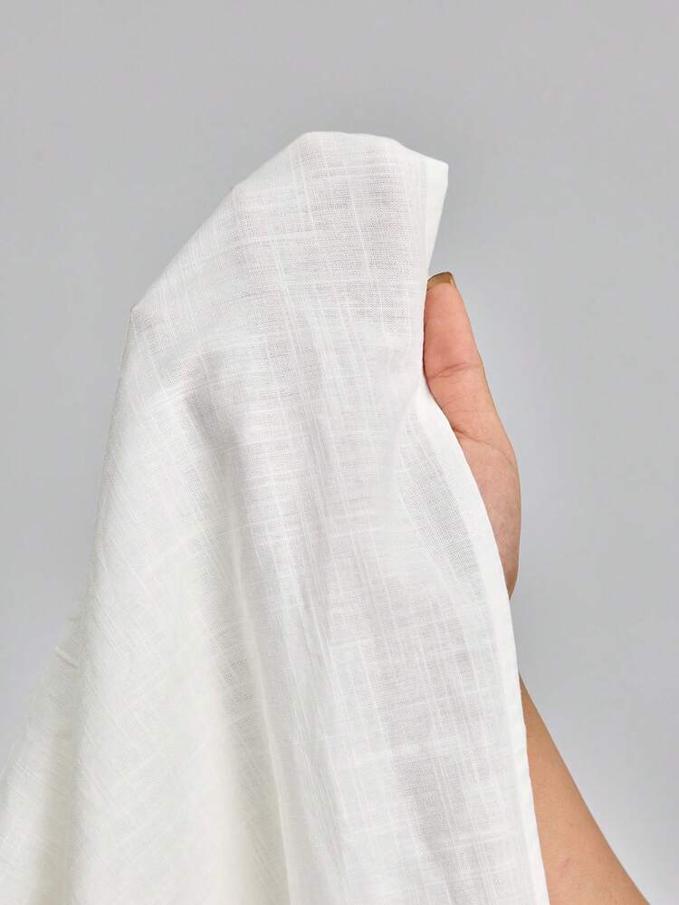 2026SS Spring/Summer New Women's Loose Fit Solid Color White/Beige Blouse, Contrast Color Embroidery Minimalist Elegant Urban Chic V-Neck Design, Suitable For Outings, Vacations, Parties, Weddings, Office, School, Fashion Versatile Women's Shirt,All-Match Wardrobe,Minimalist Elegant Urban Chic Design, Suitable For Outings, Vacations
