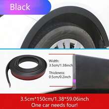 1 pieza Protector de guardabarros de PVC mate, tira protectora contra arañazos y colisiones, tira protectora contra colisiones frontales, protector contra arañazos para automóvil, adhesivo protector para automóvil - Varios - Ver 9