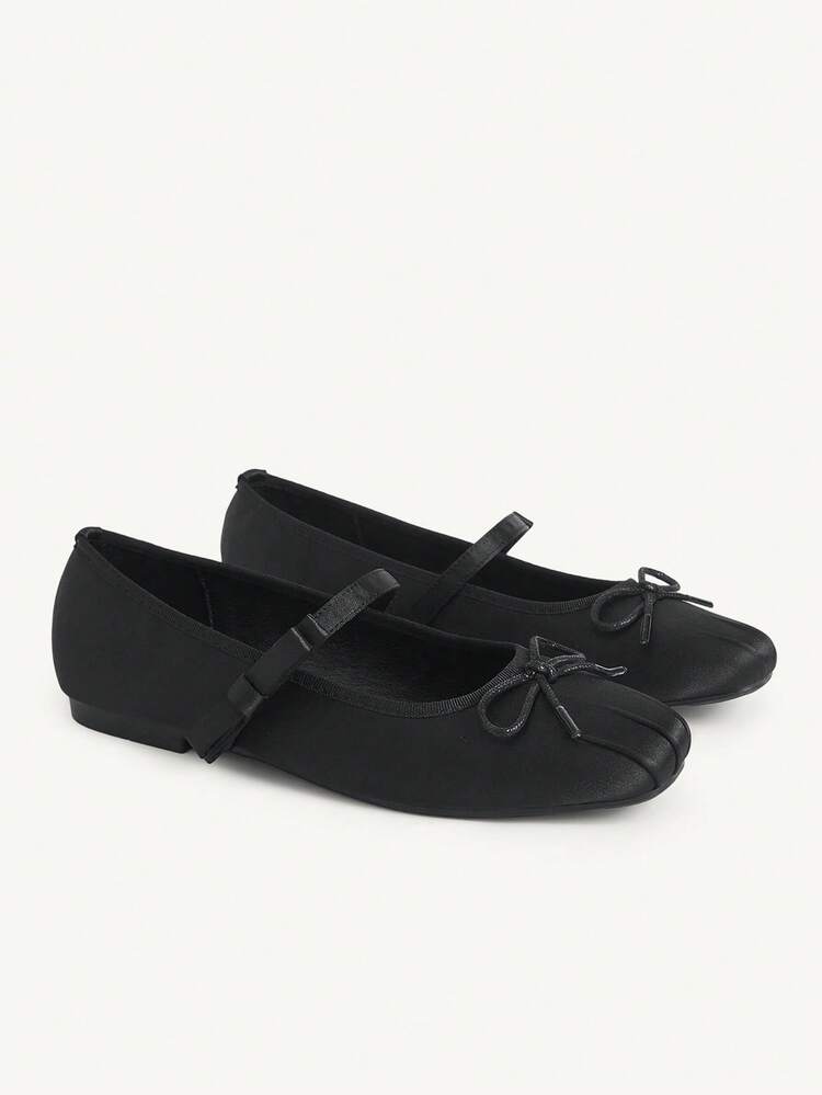 CUCCOO CHICEST Women's Flat Slip-On Shoes, Mesh Embroidery Square Toe Mules, Elegant & Charming Style Elegant Shoes Wedding Shoes