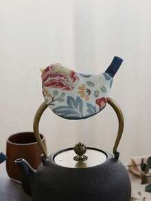 Cirelle 1PC Bird-Shaped Heat Resistant Handle Cover - Cute Non-Slip Pot Holder For Teapot, Dutch Oven & Casserole, Padded Insulated Kitchen Mitt, Boho Farmhouse Decor - Multicolor - View 8