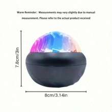 1个北极光星系投影仪，多种灯光效果，二合一LED星空投影仪，带遥控器和星云灯，适用于卧室/游戏室/家庭影院/天花板/生日/派对夜灯 - 彩色 - 查看 18