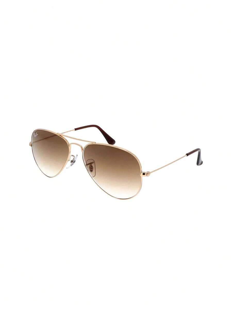 Ray Ban Aviator Women's Sunglasses Gold - Gold - View 1