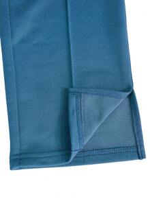HUEFORM Men's Solid Color Drawstring Waist Pocket Casual Sweatpants - Dusty Blue - View 4