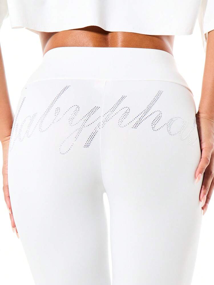 BABYPHAT Off Shoulder Crop Top With High Waisted Midi Skirt Co Ord Set White Two Piece Matching Outfit