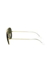 Ray Ban Aviator Women's Sunglasses Gold - Gold - View 3