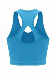 Women's Sports Bra Blue - Blue - View 2