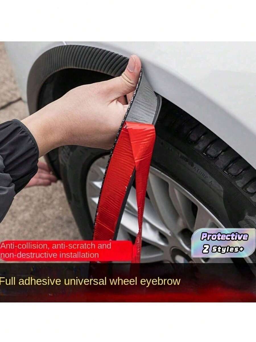 1 pieza Protector de guardabarros de PVC mate, tira protectora contra arañazos y colisiones, tira protectora contra colisiones frontales, protector contra arañazos para automóvil, adhesivo protector para automóvil - Varios - Ver 1