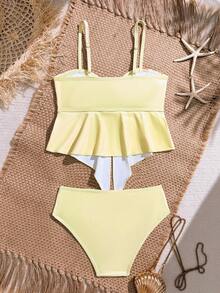 Bộ đồ bơi Tankini nơ cho bé gái tuổi teen Bộ đồ bơi màu vàng cho bé gái Bộ đồ bơi nơ cho bé gái tuổi teen Bộ đồ bơi nơ cho bé gái Bộ đồ bơi hoa hướng dương cho bé gái Bộ đồ bơi bướm cho bé gái Bộ đồ bơi nhiệt đới - Nhiều màu - Xem 2