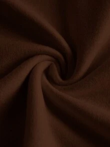 SHEIN BASICS 3件套休闲纯色针织圆领短袖修身加大码T恤 - 彩色 - 查看 5