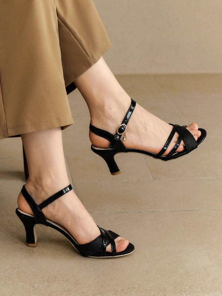 Alvarani New Fashion Chunky Heel High Heel Sandals