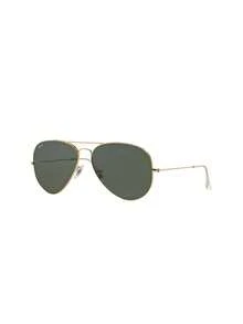 Ray Ban Aviator Women's Sunglasses Gold - Gold - View 1