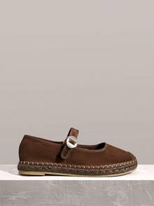 Mary Jane Chocolate Brown