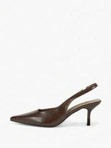 Eladyva Pointed Toe High Heel Sandals For Women - Brown - View 9